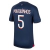 Original Fußballtrikot Paris Saint-Germain 2023-24 Marquinhos 5 Heimtrikot Für Herren